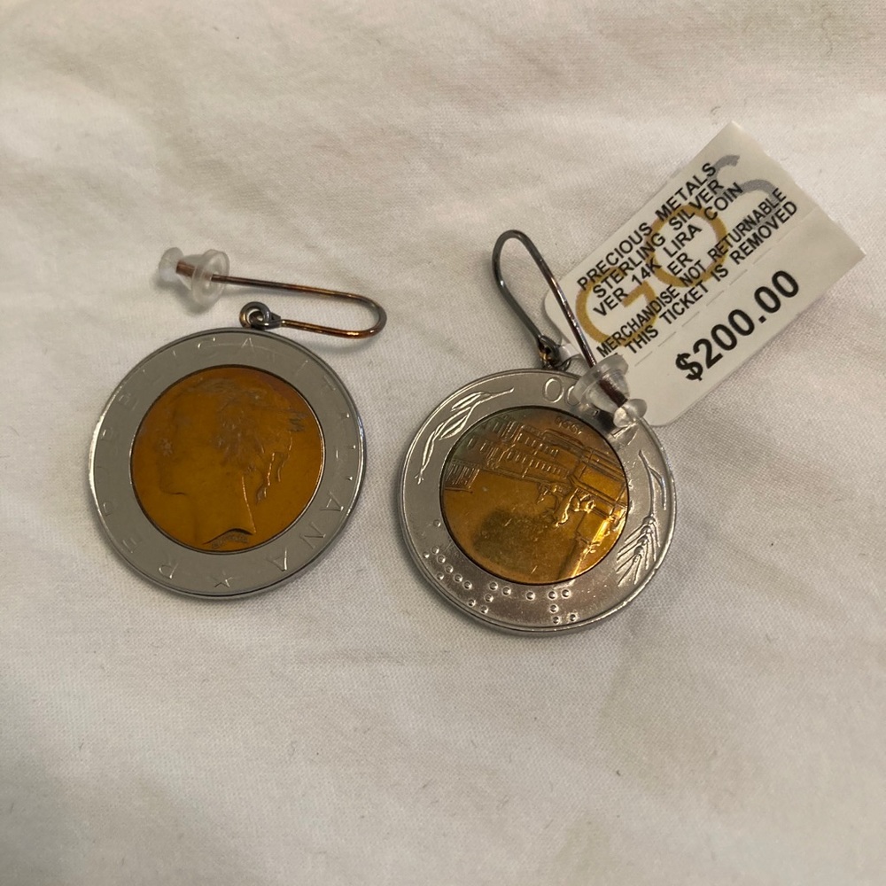 Coin Earrings